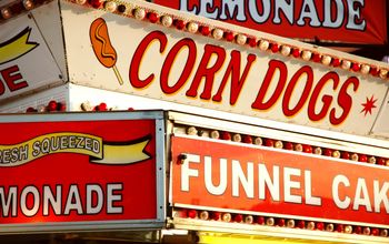 State Fair food signage