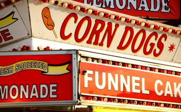 State Fair food signage