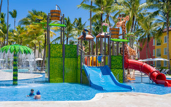 Kids pool and play area at Tropical Deluxe Princess