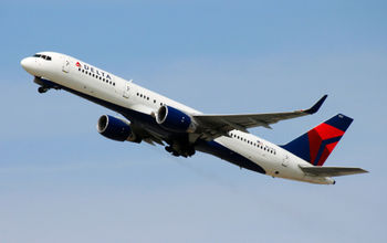 Delta Air Lines Boeing 757-200 taking off from LAX