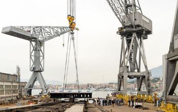 Keel laying for Explora II