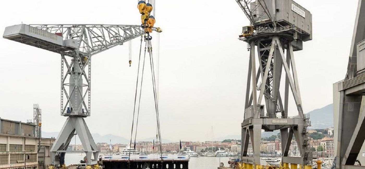 Image: Keel laying for Explora II. (photo via Explora Journeys)