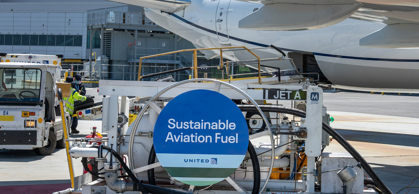 Image: United Airlines Ventures Sustainable Flight Fund. (Photo Credit: United Airlines Media)