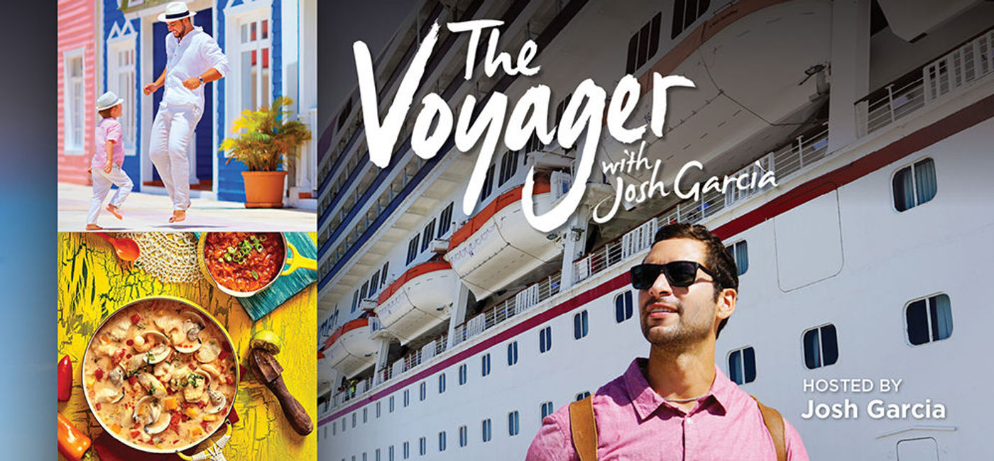 Image: PHOTO: The Voyager with Josh Garcia (photo courtesy of Carnival Corporation)