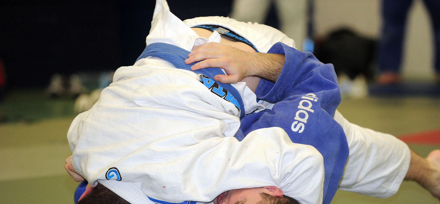 Image: PHOTO: Two athletes competing in Judo. (photo via Flickr/Irish Defense Forces) 