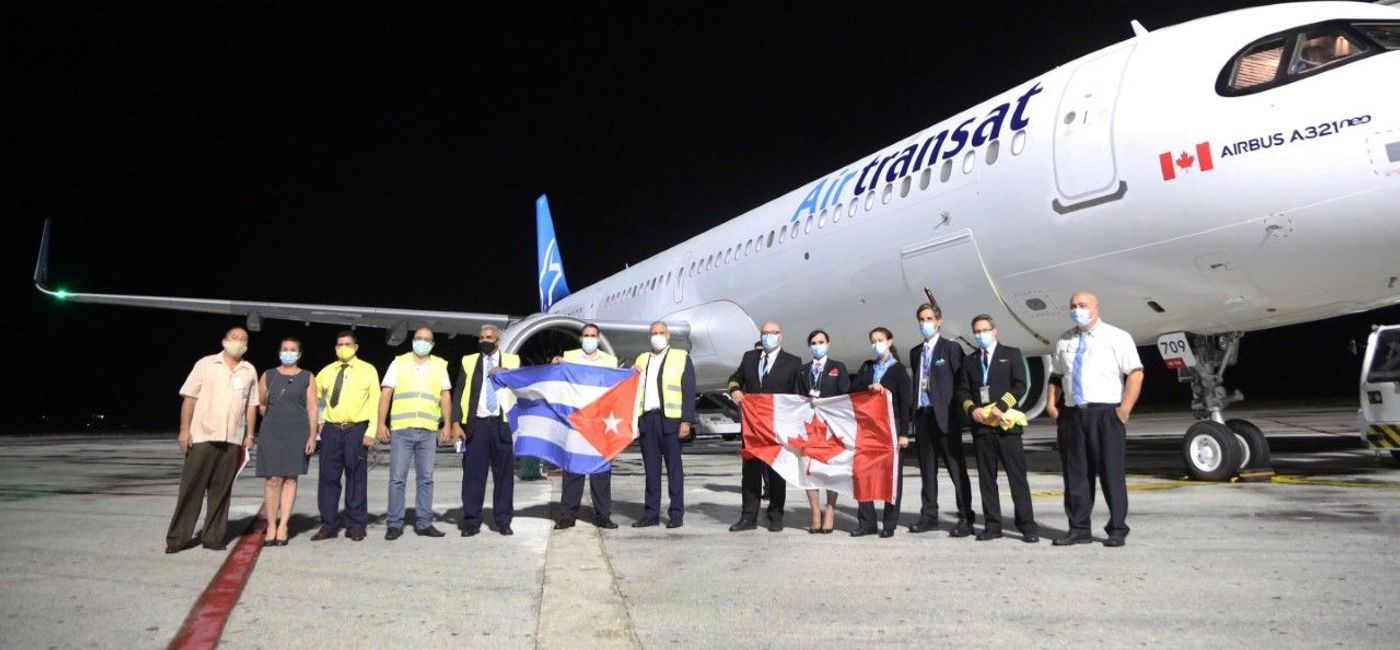 Image: Air Transat reprend ses vols à Cuba (Air Transat reprend ses vols à Cuba)