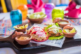 Tacos at Wyndham Alltra Playa Del Carmen