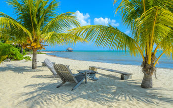 Placencia, Belize, beach