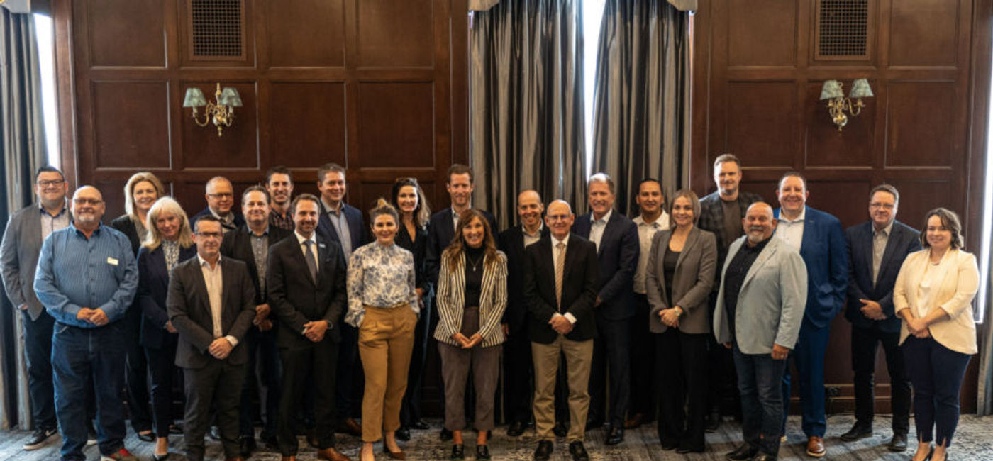 Image: WestJet Chief Executive Officer, Alexis von Hoensbroech today visited Regina to discuss the important role the region has in WestJet’s ambitious growth strategy for Western Canada. (Photo Credit: CNW Group/WESTJET, an Alberta Partnership)