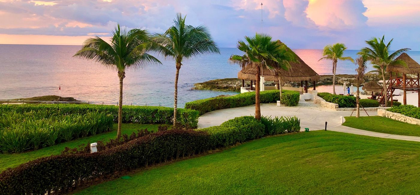 Image: Sunrise at Hard Rock Hotel Riviera Maya. (photo by Codie Liermann)