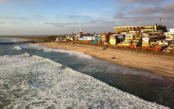 Tijuana, Mexico, beach
