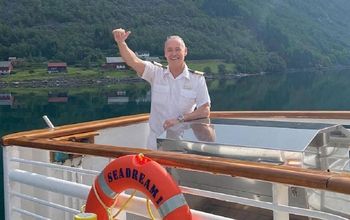 unidentified officer on SeaDream I in Norway
