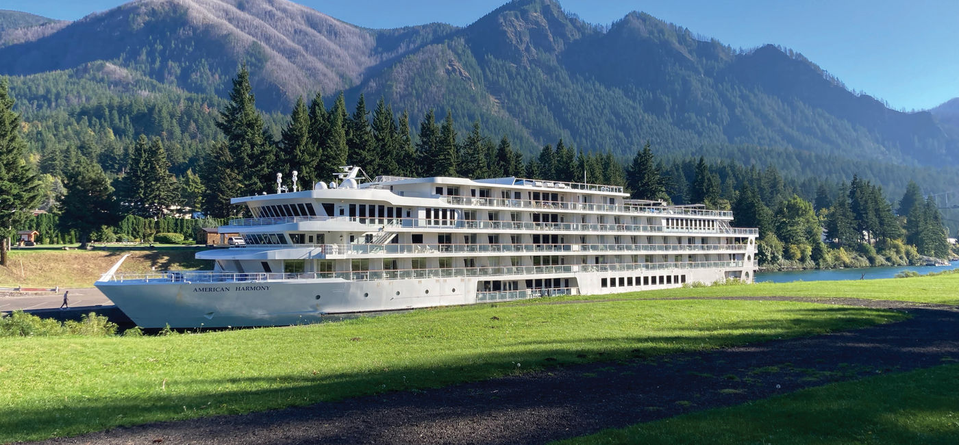 Image: American Cruise Lines' American Harmony in the Pacific Northwest. (photo courtesy of American Cruise Lines)
