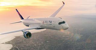 Delta Air Lines plane.