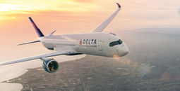 Delta Air Lines plane.