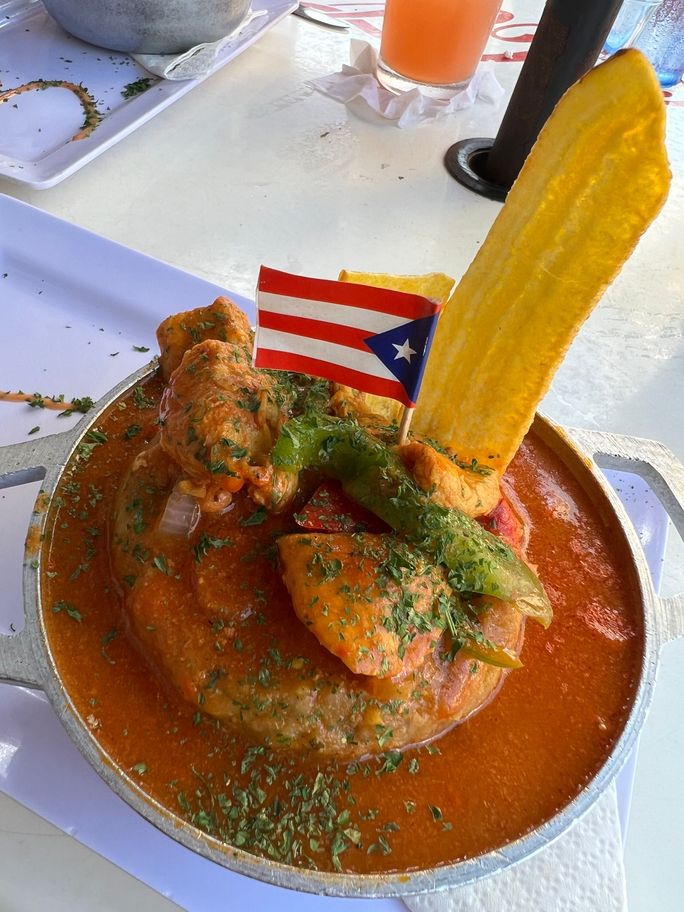 Mofongo at Orozco's in Condado 