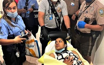 Baby born at MIA