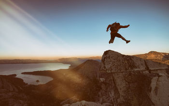Adventure travel in Lake Tahoe, California.