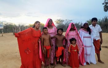 Rancheria Walapuinje in Riohacha Colombia
