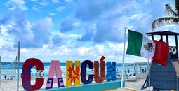 Cancun sign at Wyndham Alltra Cancun