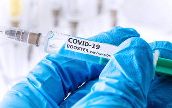 COVID-19 vaccination booster shot.