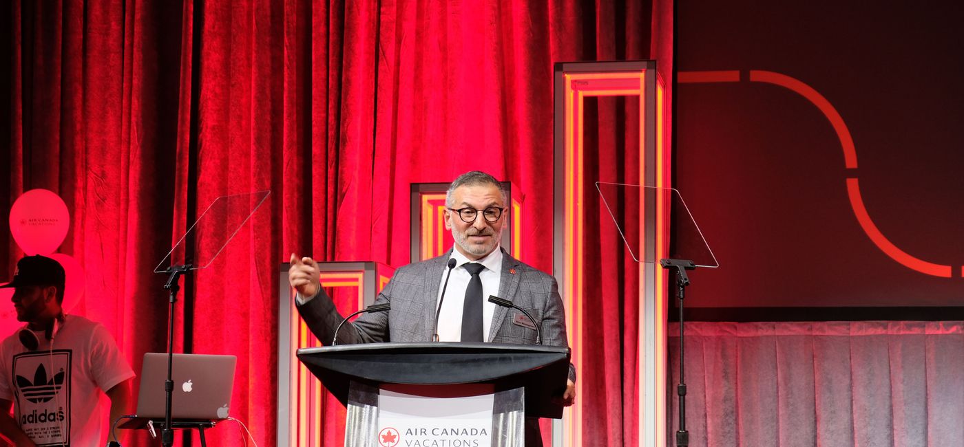 Image: Nino Montagnese, Air Canada Vacations Sun Collection Launch Toronto (Jim Byers/TravelPulse Canada)