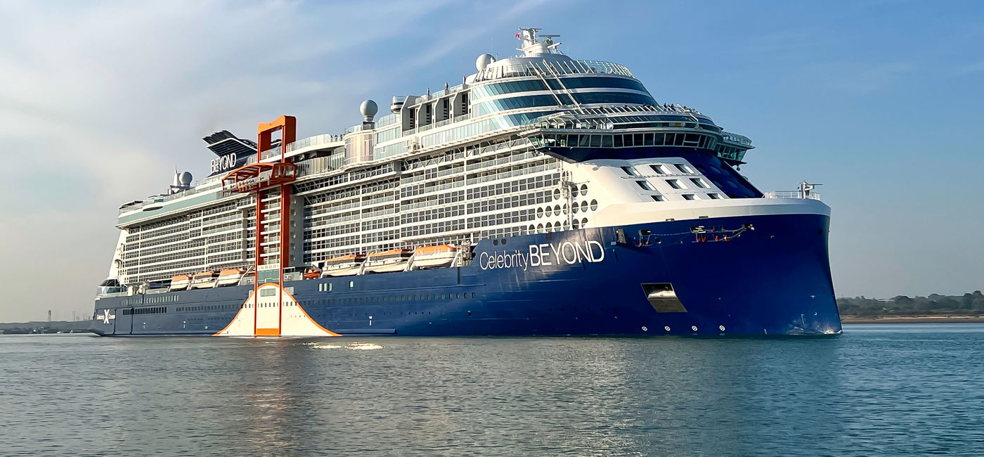 Image: Celebrity Cruises ship Beyond. (photo courtesy of Celebrity Cruises (Celebrity Cruises)