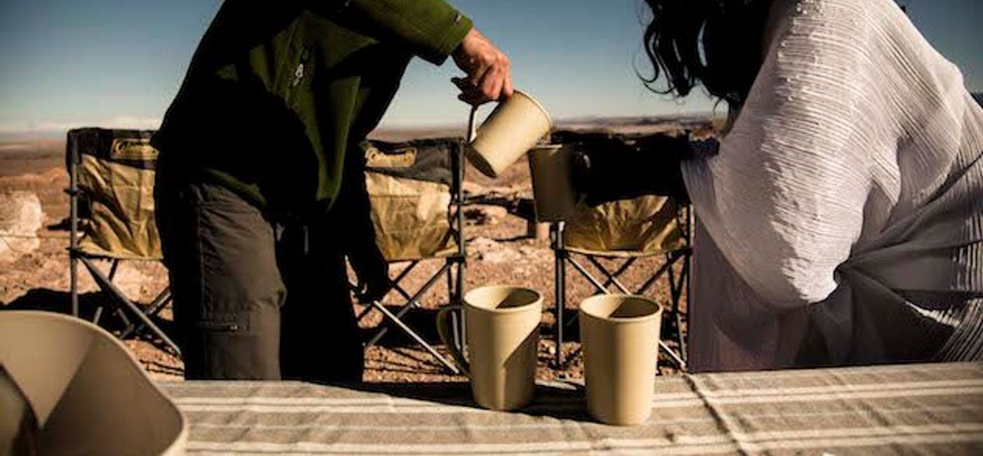 Image: PHOTO: José Miguel Martínez Abraham (left) in the Atacama Desert. (photo by Colby Blount)