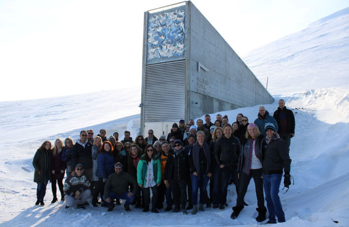 Global Seed Vault in Svalbard, Norway