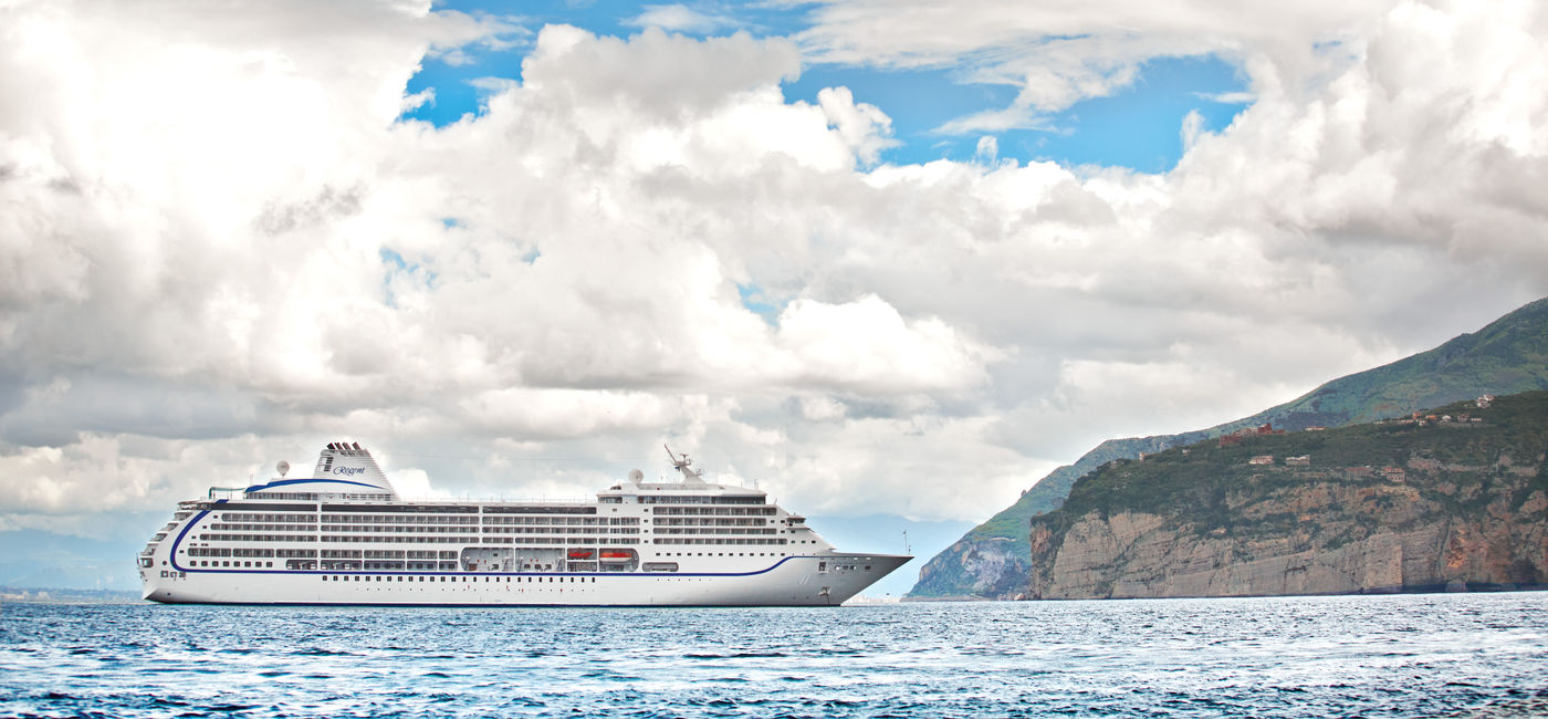 Image: Regent Seven Seas Cruises' Seven Seas Mariner. (Photo via Regent Seven Seas Cruises)