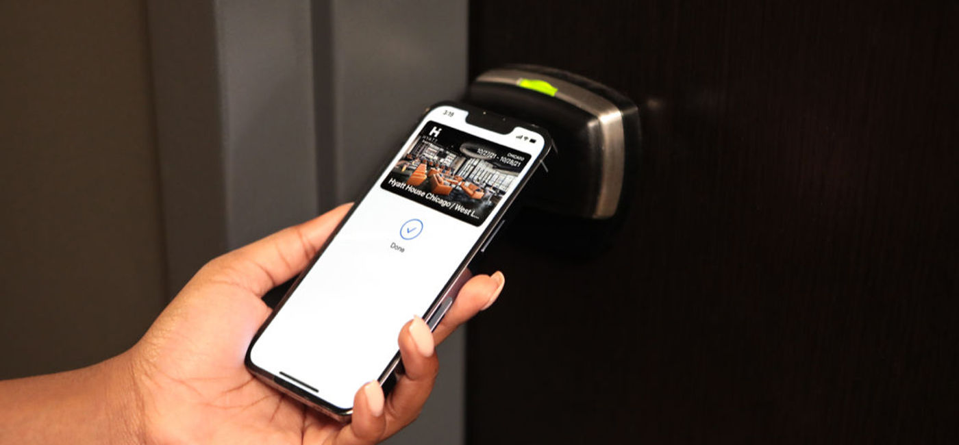 Image: Hyatt introduces digital room keys in Apple Wallet. (photo courtesy of Hyatt)