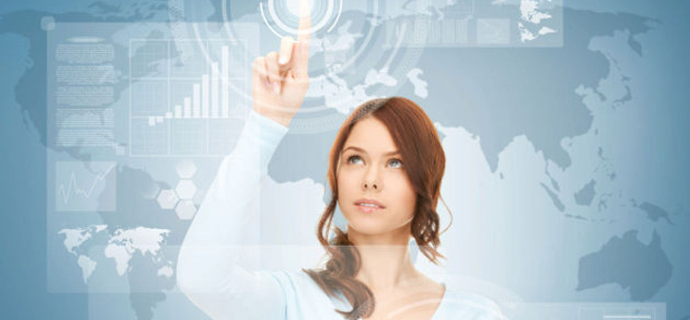 Image: PHOTO: Woman cyber digital online virtual computer fingers. (photo courtesy of Thinkstock)