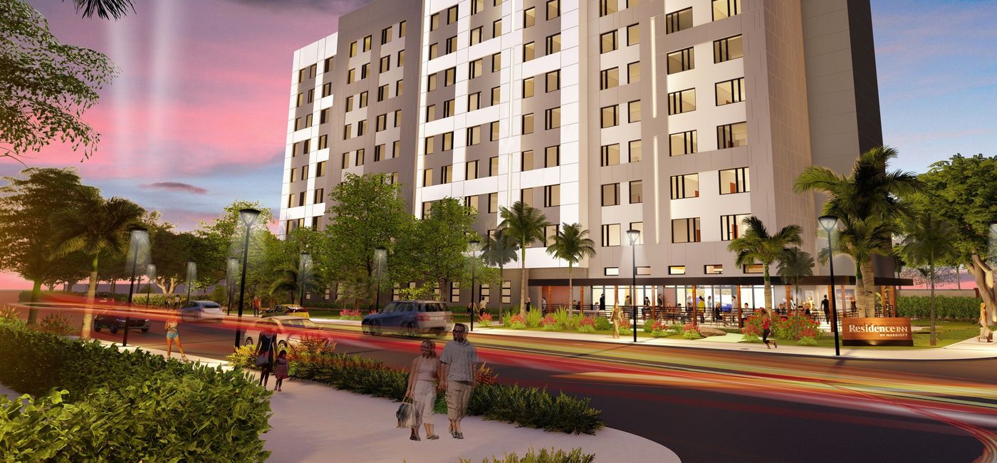 Image: PHOTO: Rendering of Residence Inn by Marriott, Isla Verde, Puerto Rico. (photo courtesy of Marriott International)