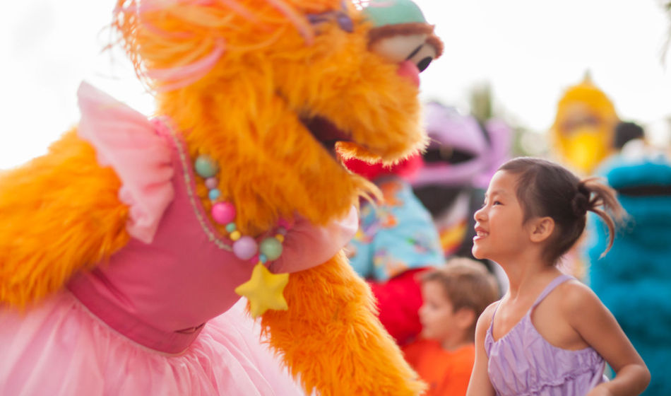Sesame Street parade
