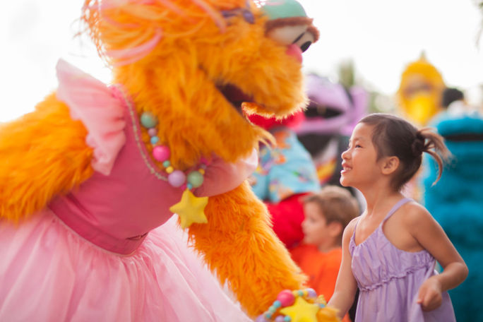 Sesame Street parade