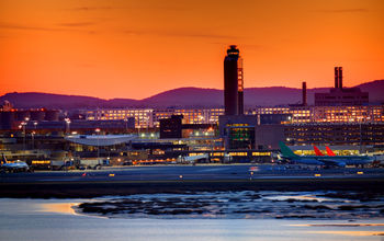 Boston Logan International Airport.