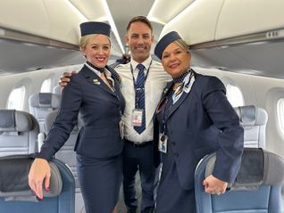 Porter preview flight crew.