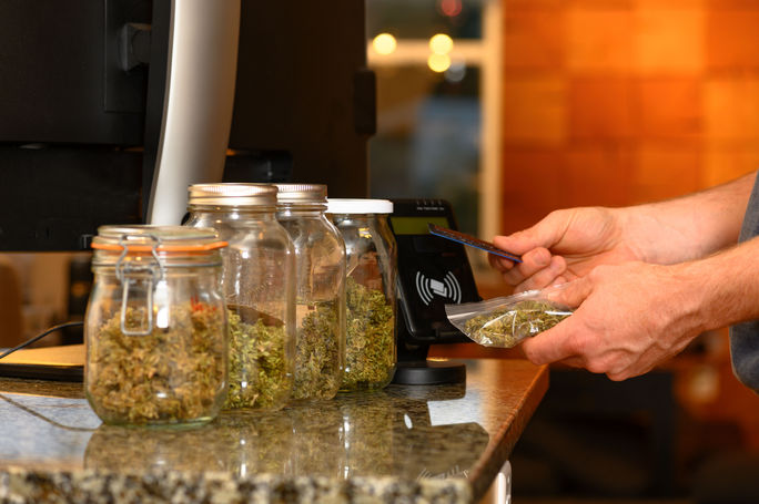 Purchasing cannabis. Purchasing cannabis.