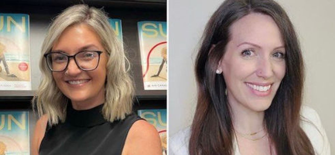 Image: Elish Tate (left) and Krista Rothfuchs (Air Canada Vacations)