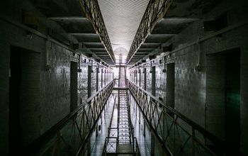 Lukiskes Prison in Vilnius, Lithuania