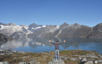 Victory Cruise Line Chairman John Waggoner in Alaska
