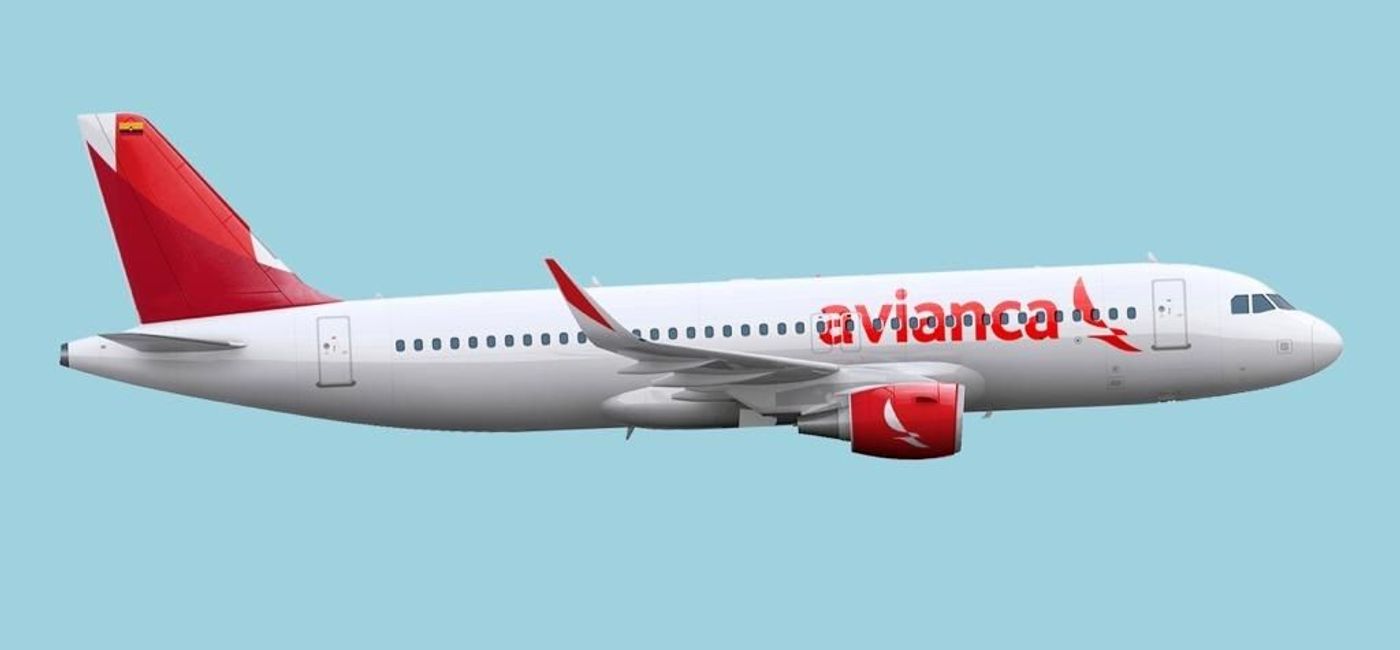 Image: New avianca plane. (Photo Credit: Reyna Figueroa)