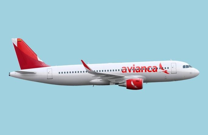 New avianca plane.