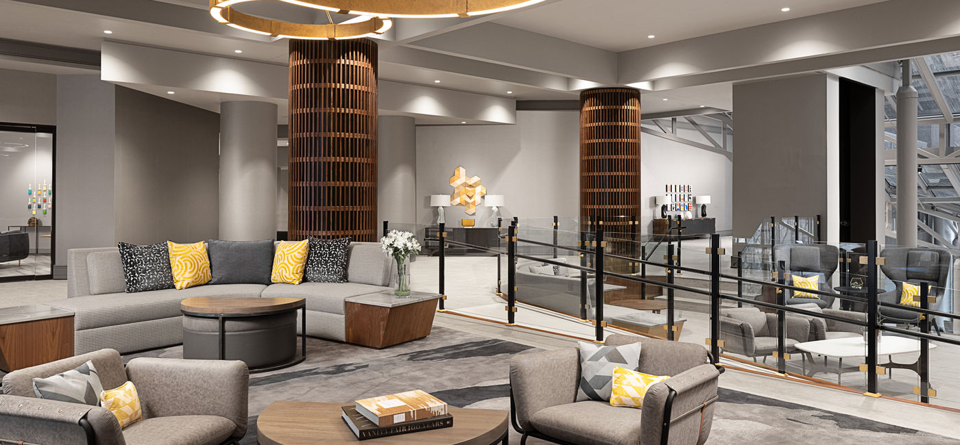 Image: Crowne Plaza Ravinia Lobby (Photo via IHG)