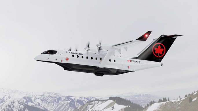 Air Canada will acquire 30 ES-30 electric-hybrid aircraft. Air Canada will acquire 30 ES-30 electric-hybrid aircraft.