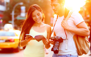 Tourists in New York City