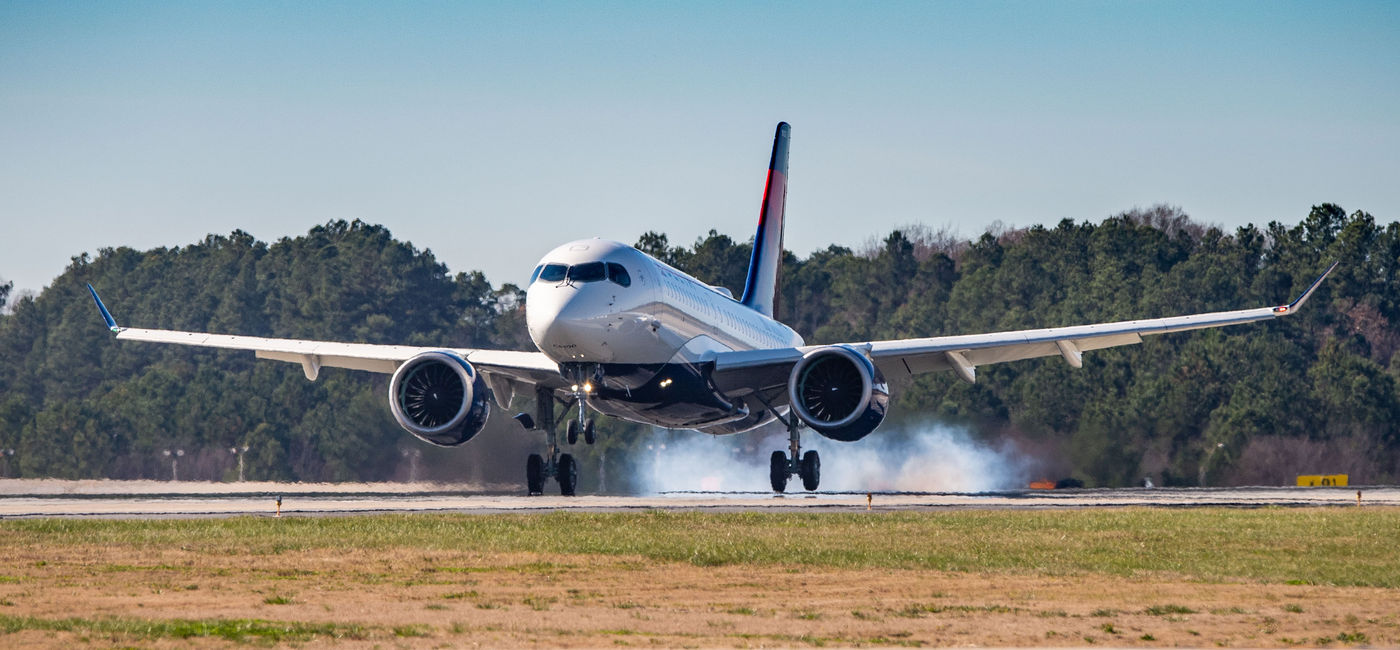 Image: Delta Air Lines plane. (photo via Delta Air Lines Media)