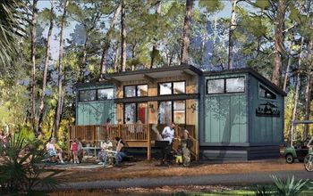 Rendering of new cabin at Disney’s Fort Wilderness Resort & Campground.
