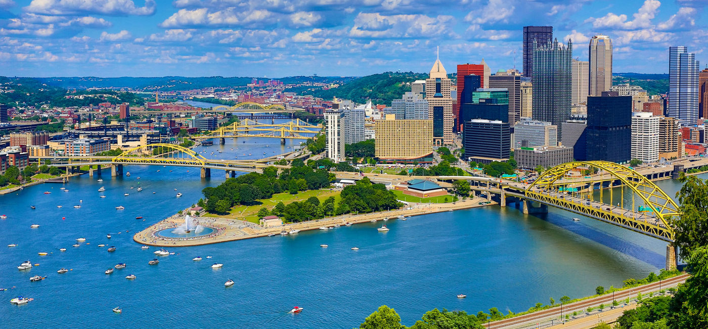 Photo: Pittsburgh, Pennsylvania. (photo via Shunyu Fan/E+)