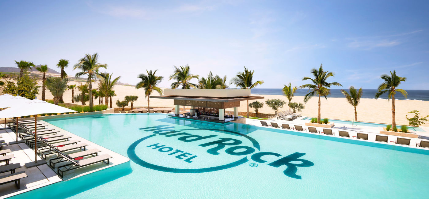 Image: Eden Pool at Hard Rock Hotel Los Cabos. (photo courtesy of AIC Hotel Group)